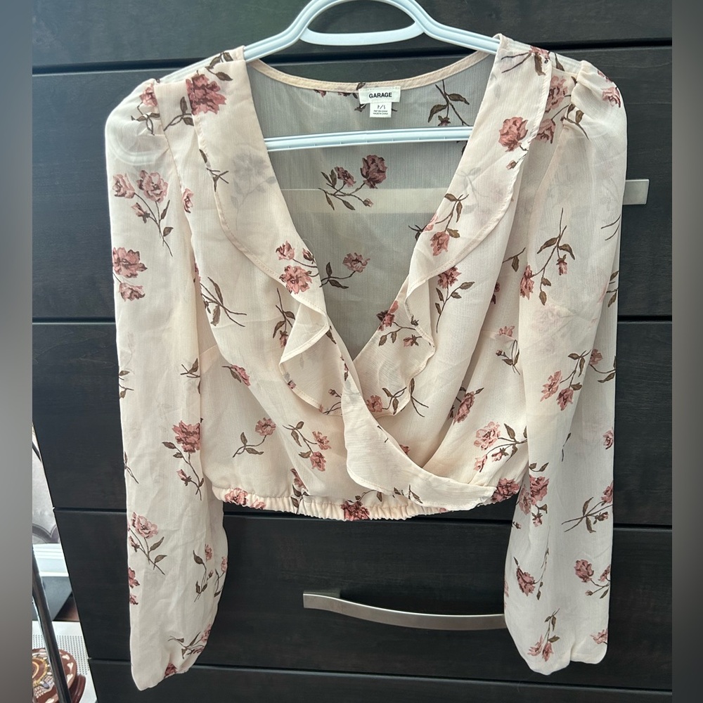 Garage floral blouse